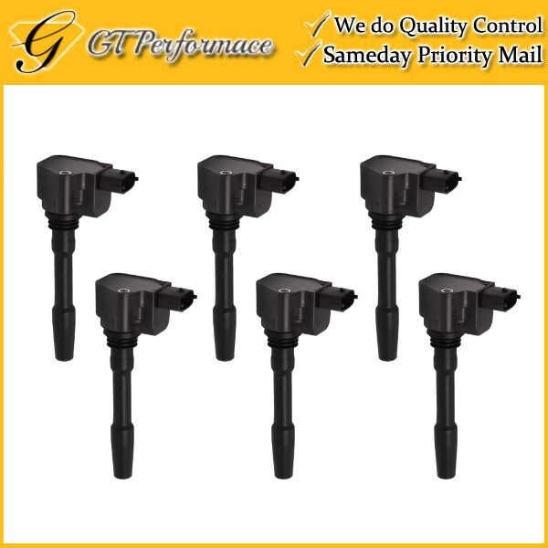 Quality Ignition Coil 6PCS Set for Maserati Ghibli/ Levante/Quattroporte 3.0L V6