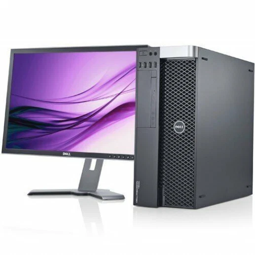 Dell Precision T3600 Windows 10 PC Desktops and HDD + SSD All-In