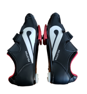 Chaussures De Cyclisme Peloton Femme – Taille EU 39 / US 8 – Noir/rouge (occasion)