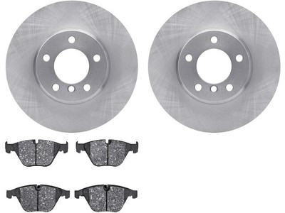 Complete 6-Piece Rear Brake Kit For BMW 328i (2007-2013) - Ceramic Pads & Vented Rotors