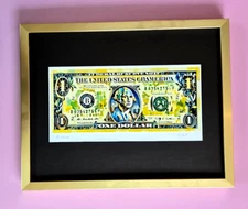 🔥AIDAN FLUX | Hand Signed Original Print Ltd.Ed. COA " MORE THAN A DOLLAR"