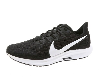 Nike Air Zoom Pegasus 36 Black Running Shoe Z3847* Size 9.5 M