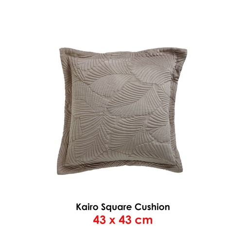 Kairo Taupe Velvet Coverlet Set or Accessories by Bianca - Picture 9 of 9