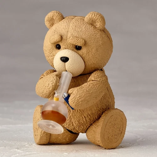10 cm TED 2 Film Teddybär 4 Zoll in Schachtel bewegliche Actionfigur Spielzeug Sammlermodell - Bild 7 von 9