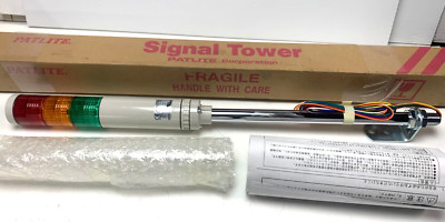 NEW! PATLITE  LCE-302-RYG LED Stack Light 24V AC/DC SIGNAL TOWER LCE-302