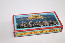 Vintage 1960s Hong Kong 20 Mounted Color Slides Of Tiger Balm Garden View