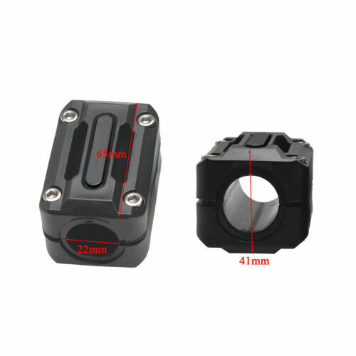 For BMW R1200GS Nine T S1000RR F800GS Engine Protection Guard Bumper Block Black - Picture 2 of 10