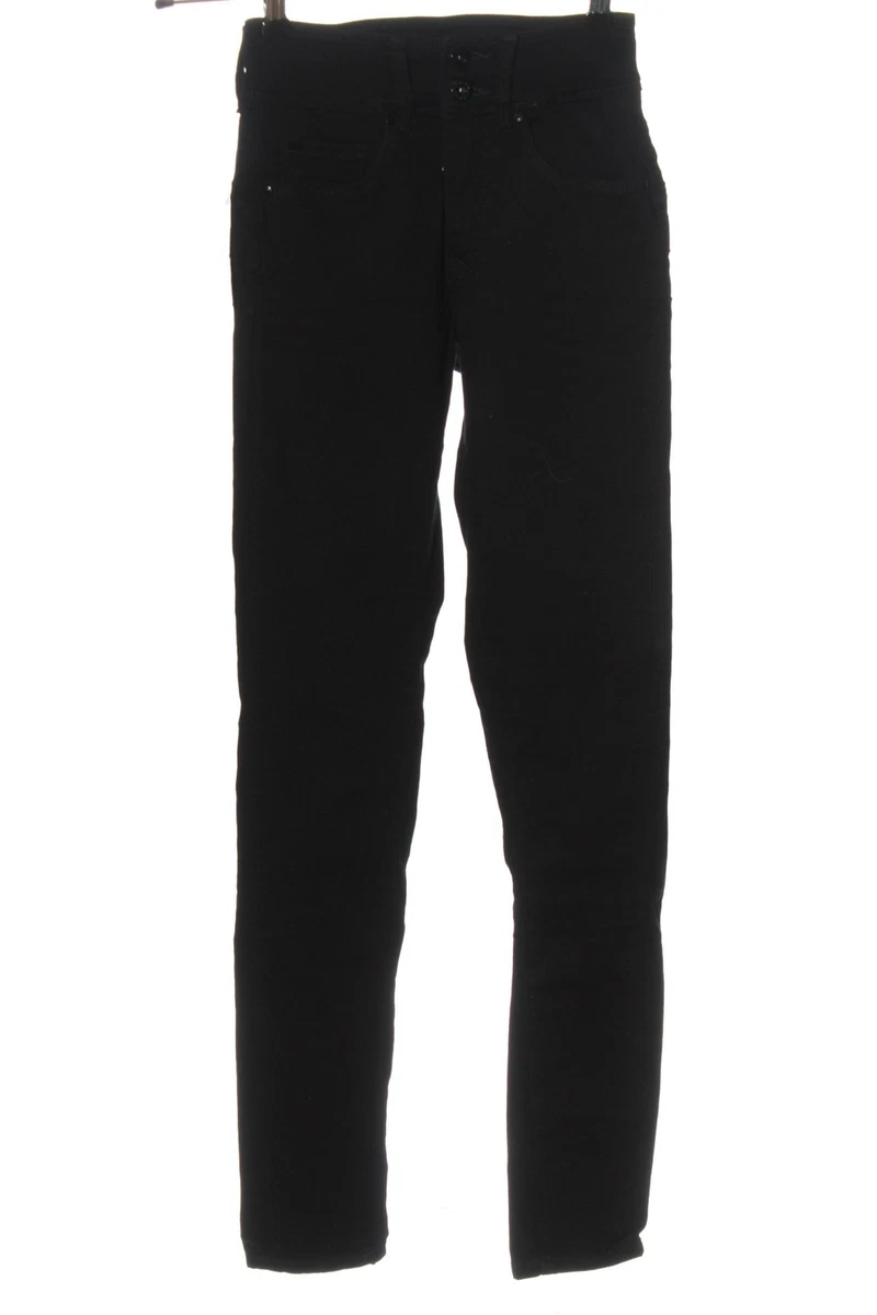 SALSA Jeans taille haute Dames T 38 noir style d contract eBay