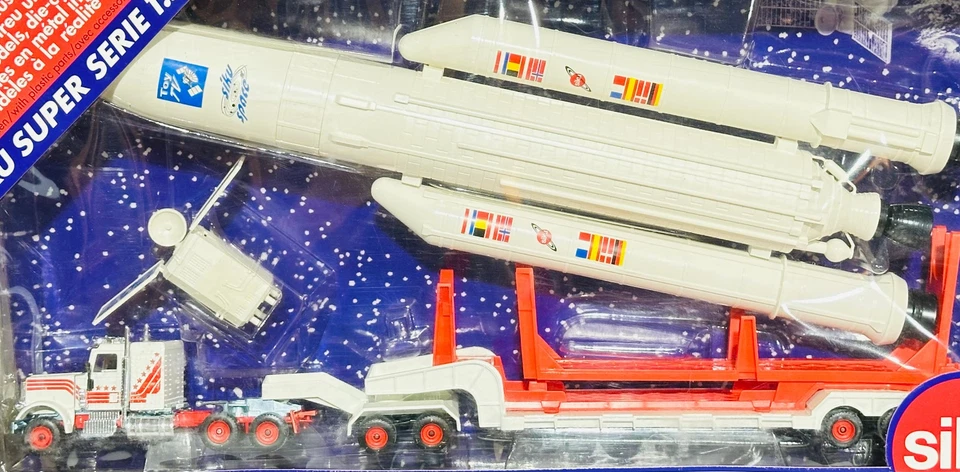 Juego de transporte de cohetes espaciales Siku de Siku escala 1/55 Foto 2 de 4