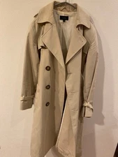 A.P.C. Woman Trench Coat Beige Limited Edition Style Refined Minimalism Timeless