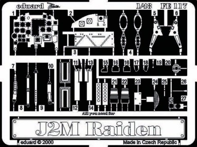 J2M Raiden / 1:48 - Eduard FE117