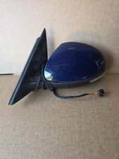 2009-2013 Skoda Yeti N/s Passenger Door Mirror Wing Mirror Blue #1007