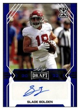 Slade Bolden 2022 Leaf Draft #BA-SB1 Alabama Crimson Tide ROOKIE AUTO AUTOGRAPH