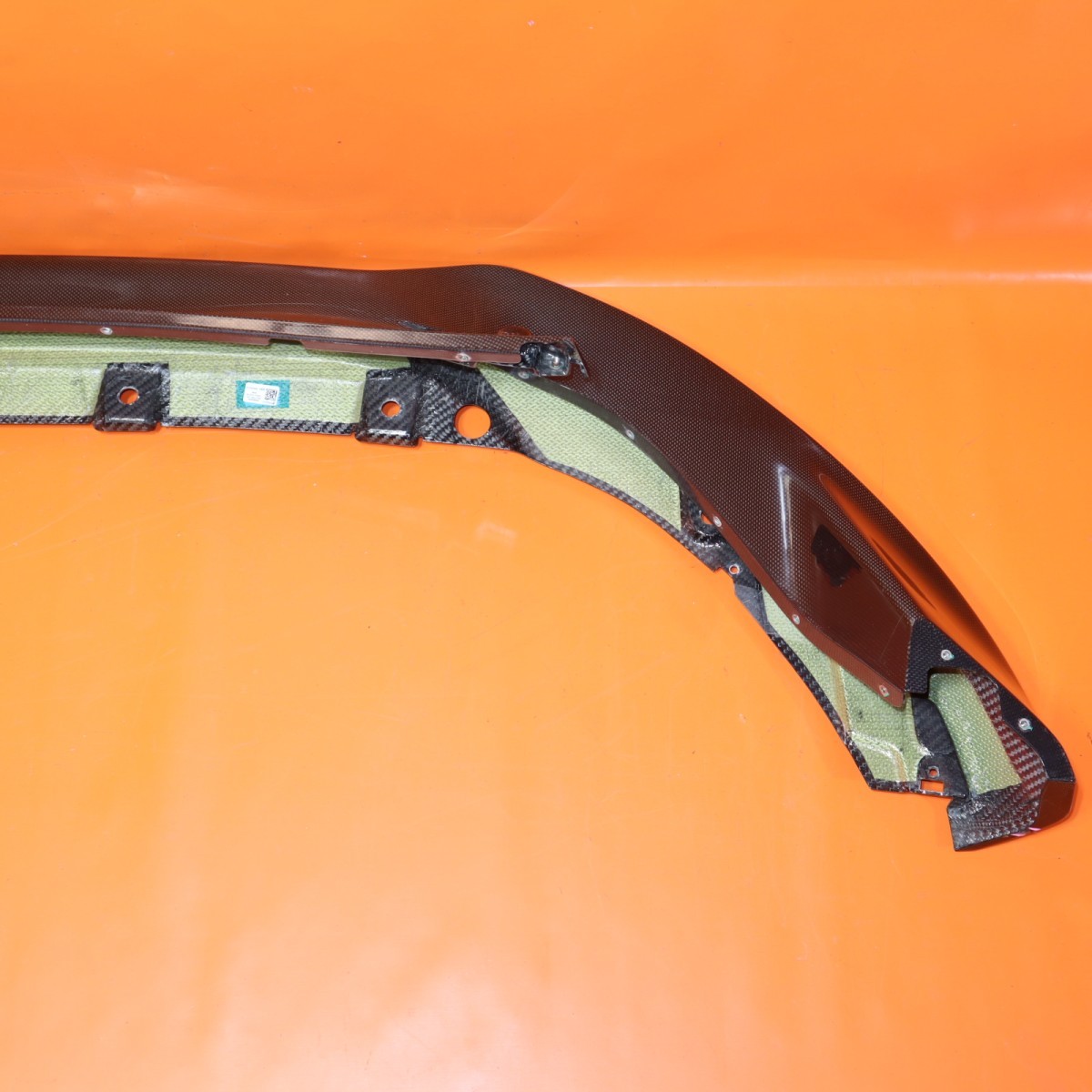 FERRARI MONZA FRONT SPOILER CARBON FIBER 2019 2020 883463 OEM