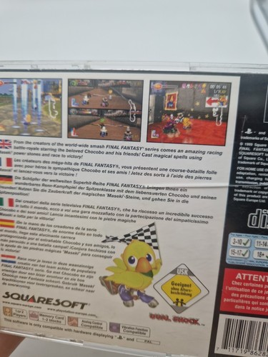 ⚡Sony Playstation 1 Spiel Chocobo Racing OVP PAL Squaresoft PS1 Retro Game⚡ - Bild 11 von 13