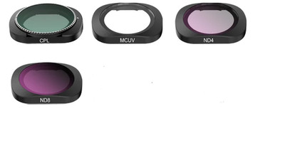 Sunnylife Lens Filter Set MCUV CPL ND8 ND4 for FIMI PALM 2 Gimbal Camera