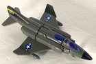 Tonka Bandi Gobots Mach 3 MR51 USAF Transforming Airplane Action Military
