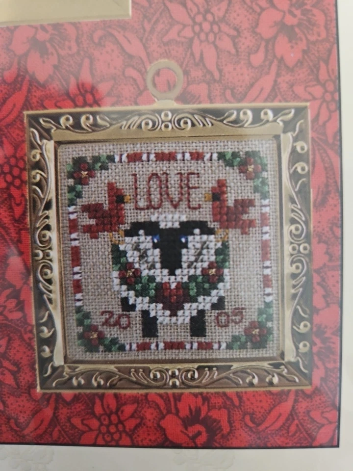Just Nan CHRISTMAS WISHES Ornament Series Counted Cross Stitch Pattern JN147 NIP - Image 3 of 4