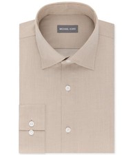 Michael Kors Mens Airsoft Stretch Button Down Dress Shirt