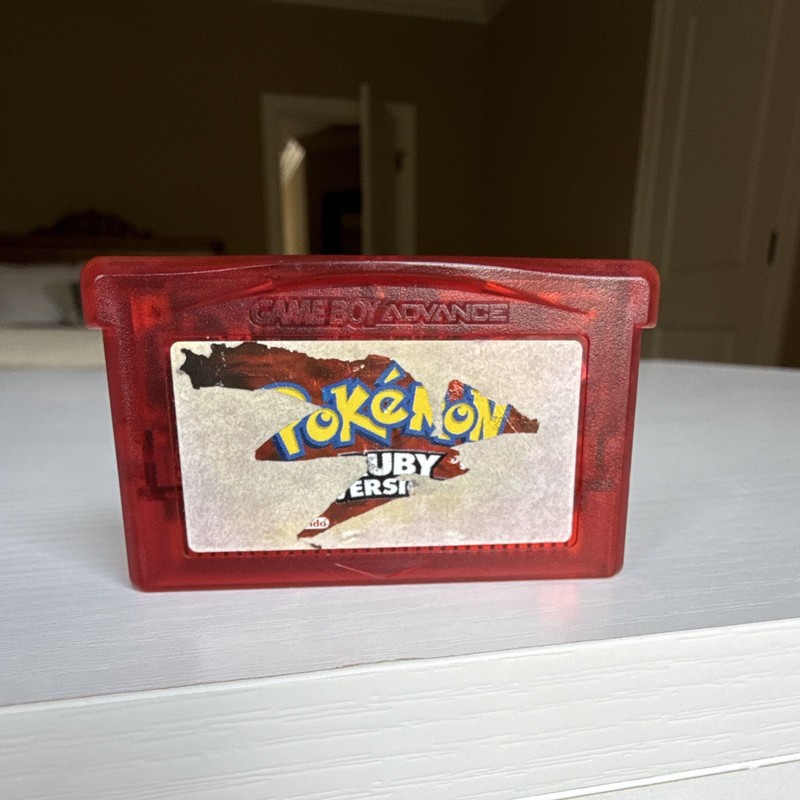 Pokémon: Ruby Version Game Boy Advance, 2003, Authentic, Tested Working