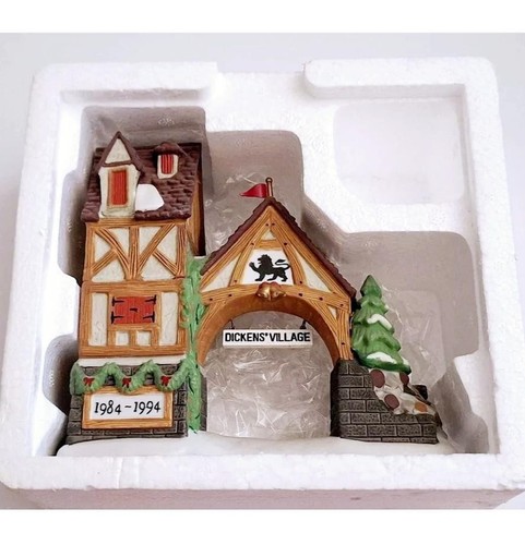 Department 56 Heritage Collection Dickens Village 10th Anniversary 84~94 Poster - Bild 5 von 6