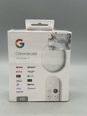 Google Chromecast TV HD Streaming Device - Sealed | eBay