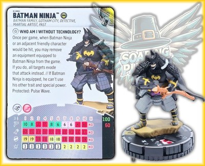DC Heroclix BATMAN NINJA - 052 - SUPER RARE Fight For Gotham City