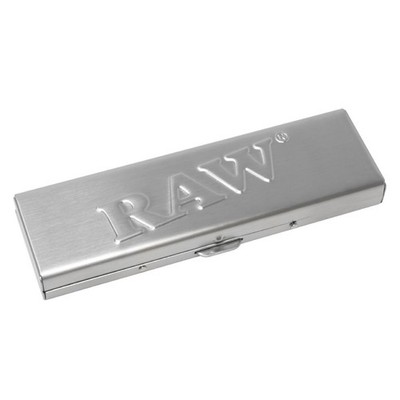 RAW  - Rolling Papers Tin King Size (1pc) - Stainless Steel