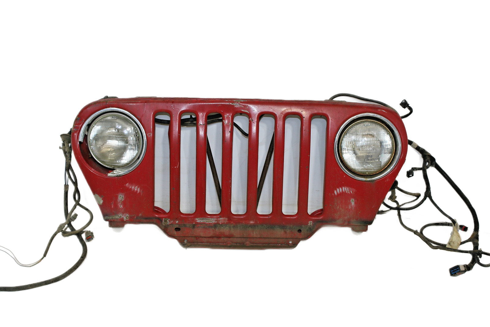 Jeep Wrangler TJ 97-06 OEM Front Grille Grill Nose Red FREE SHIPPING