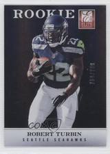 2012 Elite Rookie 750/799 Robert Turbin #174 0j6