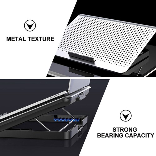 1Pc Laptop Cooling Rack Multi-functional Laptop Cooler Portable Cooling Stand - 第 12/12 張圖片