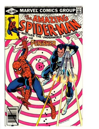 AMAZING SPIDER-MAN #201 - FEBRUARY 1980 - HIGH GRADE - NEAR MINT (NM) - PUNISHER
