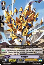 Vanguard TCG card G-BT03/059EN C Braygal Sovereign Star Dragon
