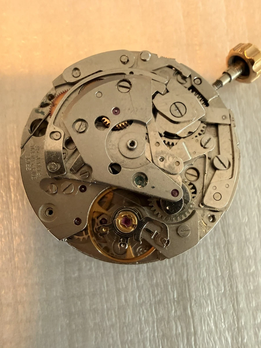 Axe Pivoté Pour Montre Valjoux 14'' Et 15'' - Pièce De Rechange Pour Balancier, Occasion