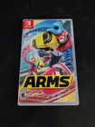 Nintendo Switch Arms Video Game Cartridge Case
