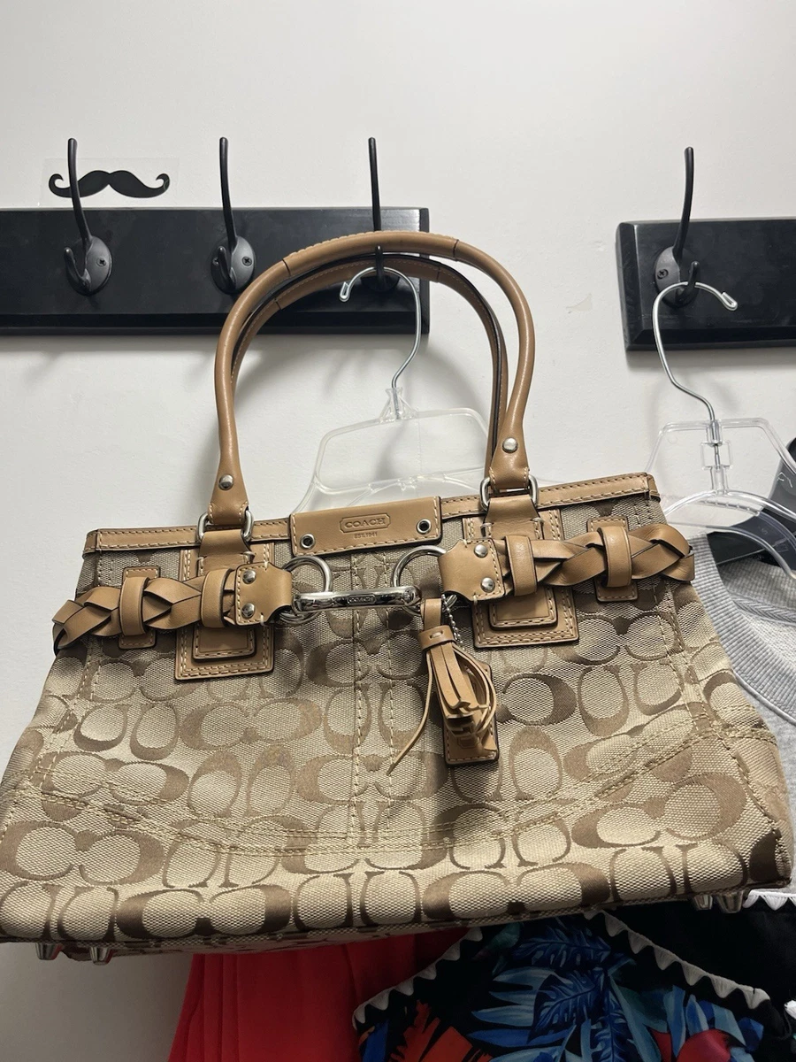 Coach Hampton Canvas Bags & Handbags for Women for sale | eBay