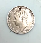 Photo of a 1828 Great Britain Sixpence (1816-1837) from an eBay listing that sold on Apr 16, 2026