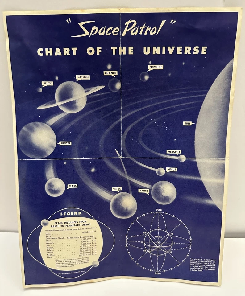 Kit de membresía de la Patrulla Espacial 1952 completo Foto 2 de 4