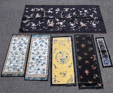 Large Lot of Old Chinese Textiles of Various Designs