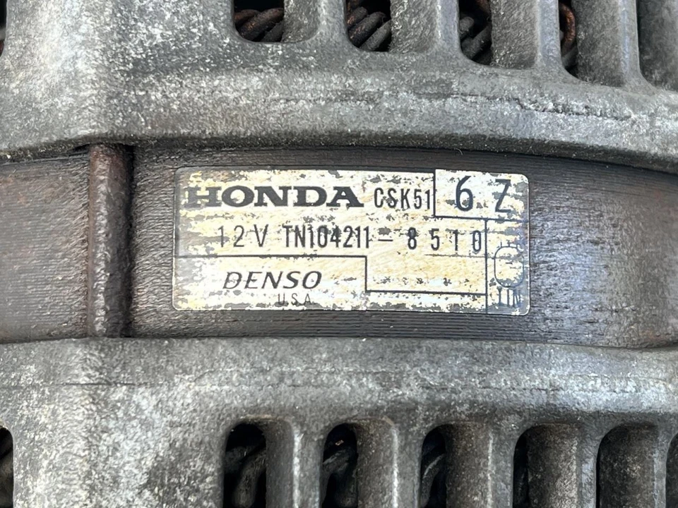 2016-2022 HONDA PILOT ALTERNATOR 3.5L AT AWD 250K -EX-L- 63527 - Image 2 of 4