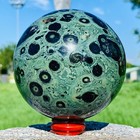 2.77LB Natural Kambaba jasper Tall Polished Crystal Sphere Healing Crystal — photo 9