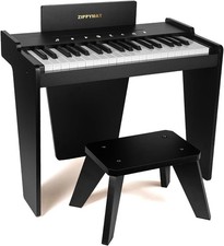 Kids Piano 32 cm (Breite) x 57 (Länge) x 46 (Höhe), Black Plus 