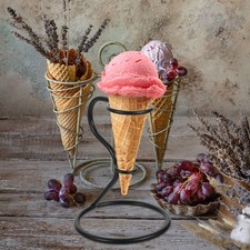 2 Pcs Eisstand Baby-H&uuml;tchen-Display Eiscreme-unterst&uuml;tzung Displayhalter