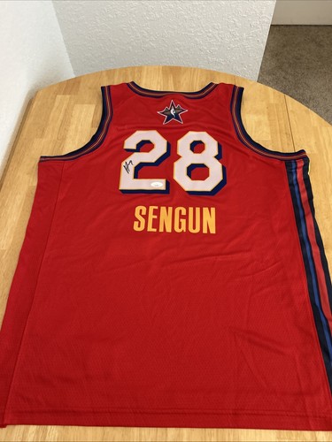 Alperen Sengun Houston Rockets Autographed 2025 All Star Jersey JSA Certified
