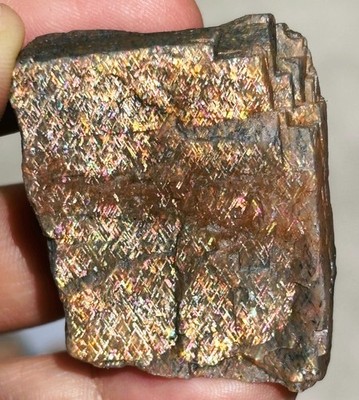 1.1LB Raw Natural Rainbow Golden Lattice Sunstone Rough Reiki Stone Healing