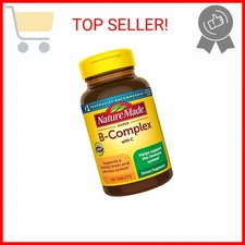 Nature Made Super B Complex with Vitamin C and Folic Acid, Dietary Supplement fo