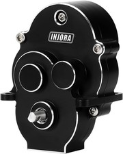 INJORA CNC Aluminum Complete Transmission for 1/18 RC Crawler TRX4M Upgrade