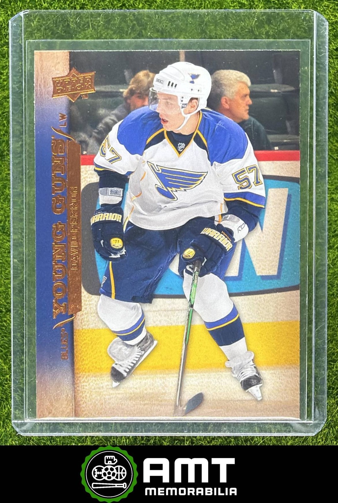 David Perron Young Guns RC 2007-08 Upper Deck St. Louis Blues #496