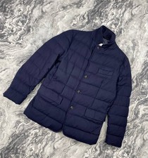 Moncler Rodin piumino lana uomo taglia L blu