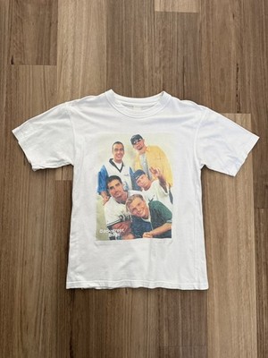 Vintage 90s Backstreet Boys Euro Band T-Shirt Size Large Rare
